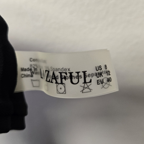 NWT Zaful Elegant Black Knot Bikini - Picture 5 of 9